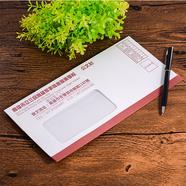 12K西式彩色信封