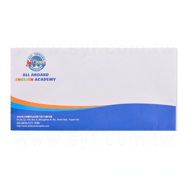 12K西式彩色信封