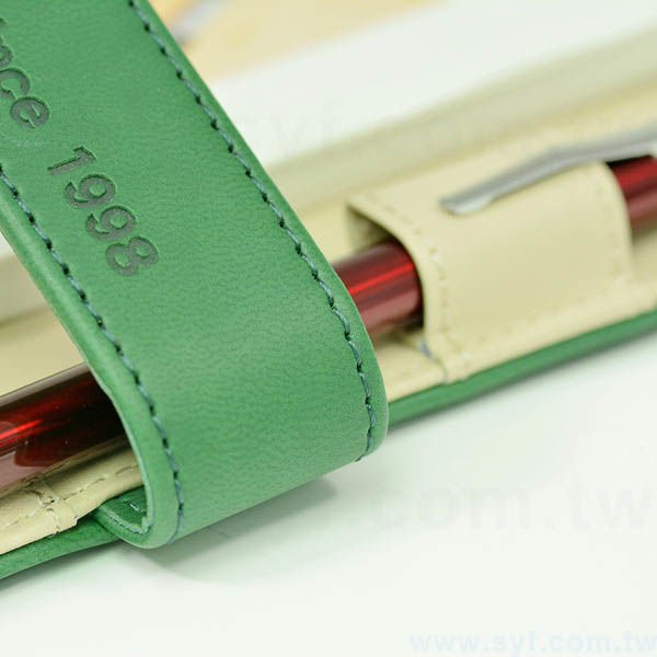 簡約典雅工商日誌-磁扣式活頁萬用手冊-可訂製內頁及客製化加印LOGO