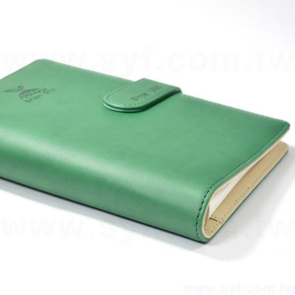 簡約典雅工商日誌-磁扣式活頁萬用手冊-可訂製內頁及客製化加印LOGO