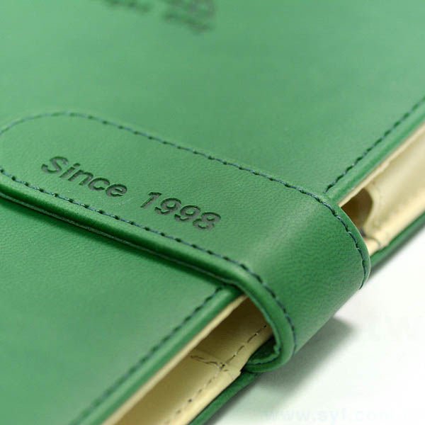 簡約典雅工商日誌-磁扣式活頁萬用手冊-可訂製內頁及客製化加印LOGO