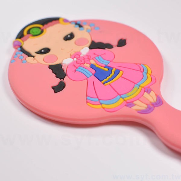 客製化矽膠-造型手拿鏡