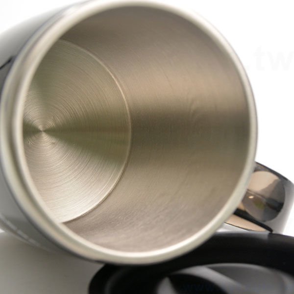 300ml不鏽鋼杯-附上蓋不鏽鋼汽車杯-雙層隔熱設計辦公杯