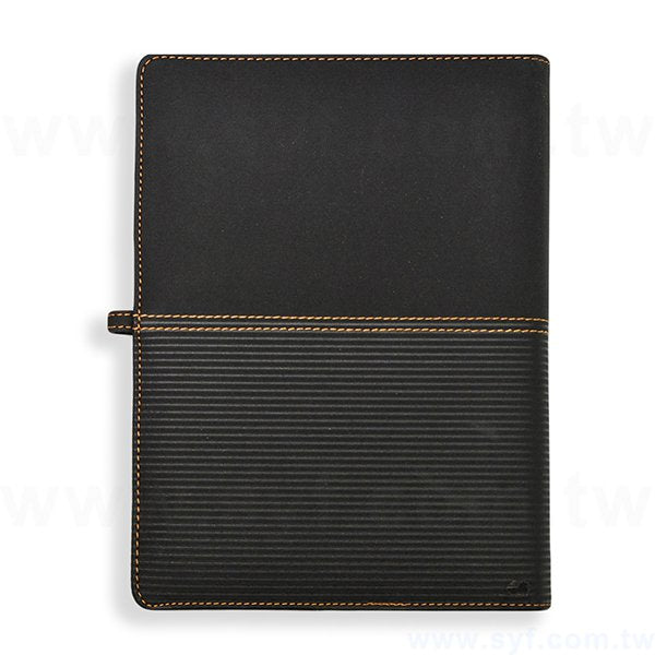 尊爵線條工商日誌-按壓式方扣活頁筆記本-可訂製內頁及客製化加印LOGO