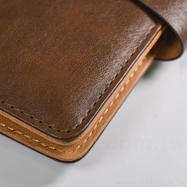 經典簡約工商日誌-按扣式活頁筆記本-可訂製內頁及客製化加印LOGO