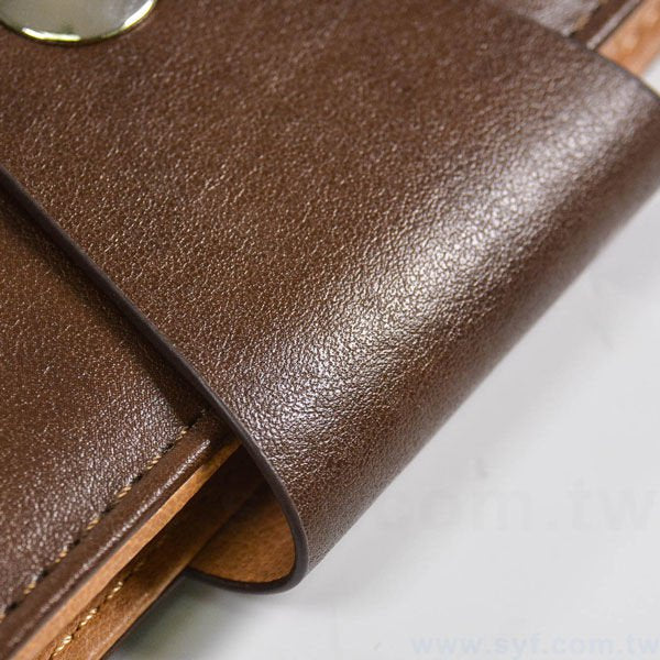 經典簡約工商日誌-按扣式活頁筆記本-可訂製內頁及客製化加印LOGO