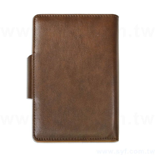 經典簡約工商日誌-按扣式活頁筆記本-可訂製內頁及客製化加印LOGO