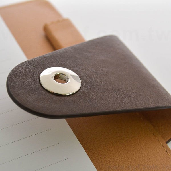 經典簡約工商日誌-按扣式活頁筆記本-可訂製內頁及客製化加印LOGO