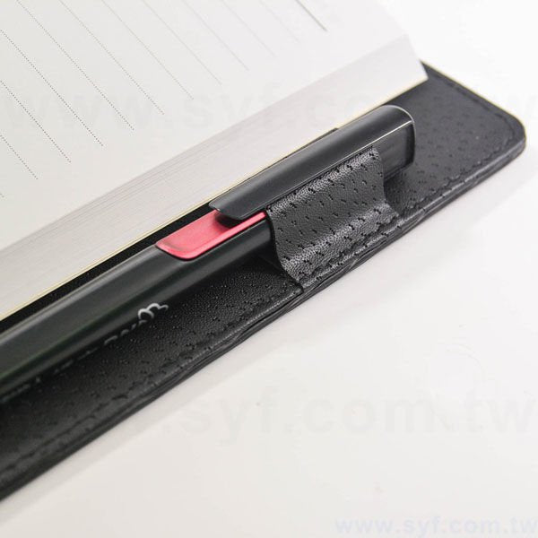 簡約風格工商日誌-翻開式平裝萬用手冊-可訂製內頁及客製化加印LOGO