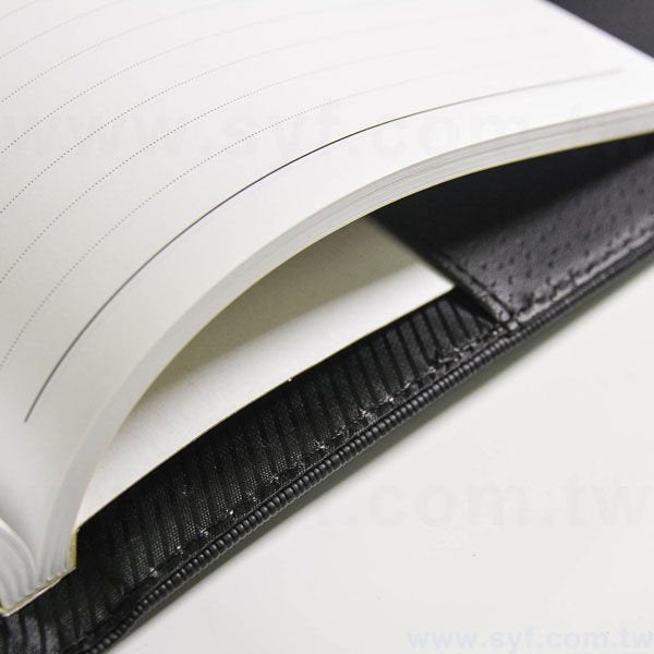 簡約風格工商日誌-翻開式平裝萬用手冊-可訂製內頁及客製化加印LOGO