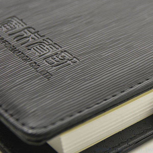 簡約風格工商日誌-翻開式平裝萬用手冊-可訂製內頁及客製化加印LOGO