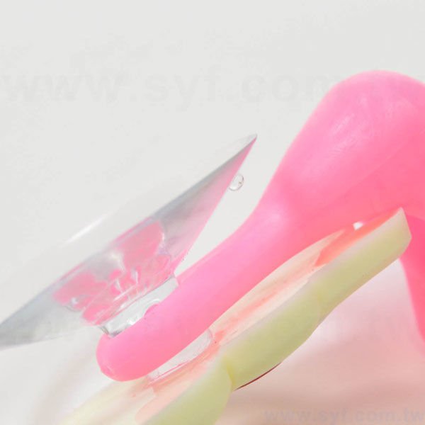 客製軟膠-吸盤牙刷架