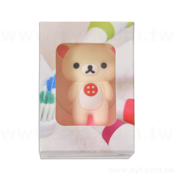 客製軟膠-吸盤牙刷架