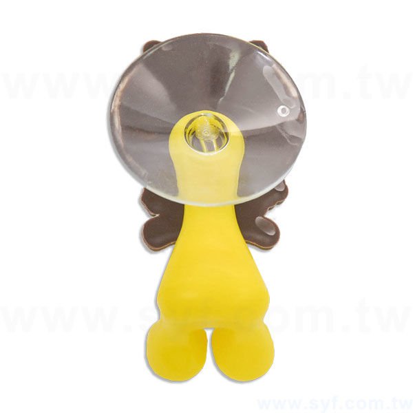 客製軟膠-吸盤牙刷架