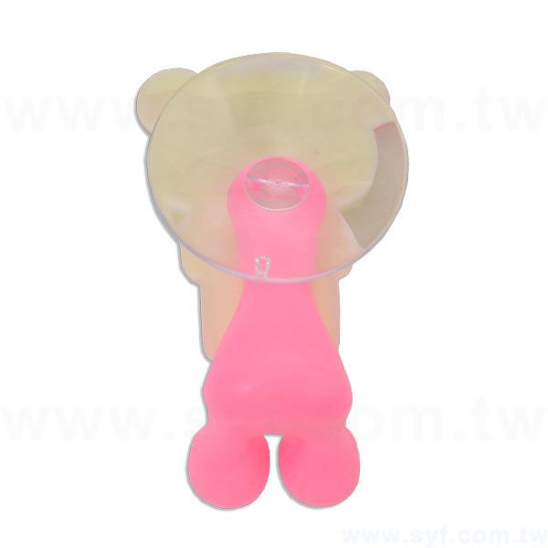 客製軟膠-吸盤牙刷架