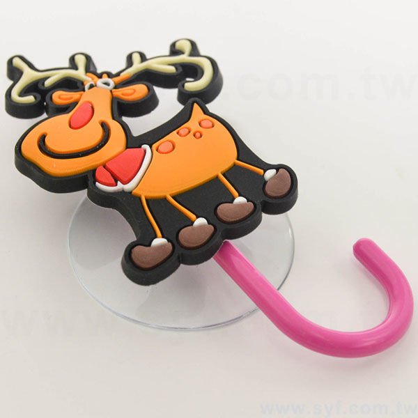 客製化軟膠-吸盤掛勾