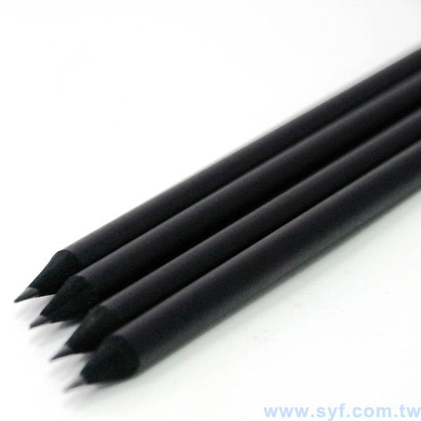 鉛筆-黑紙圓筒廣告印刷禮品