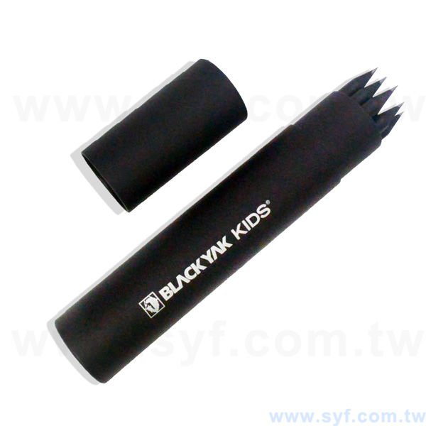 鉛筆-黑紙圓筒廣告印刷禮品