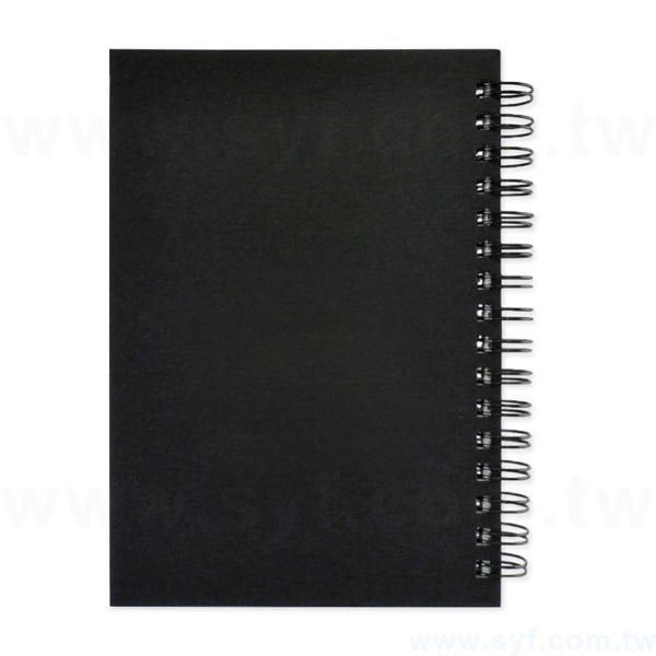 極簡時尚環裝筆記本-左翻式線圈記事本-可訂製內頁及客製化加印LOGO