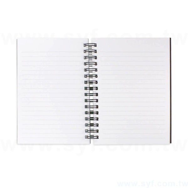 極簡時尚環裝筆記本-左翻式線圈記事本-可訂製內頁及客製化加印LOGO