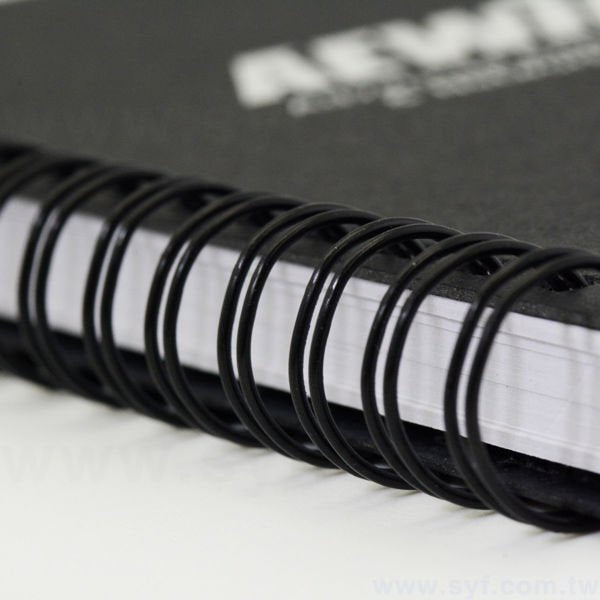 極簡時尚環裝筆記本-左翻式線圈記事本-可訂製內頁及客製化加印LOGO