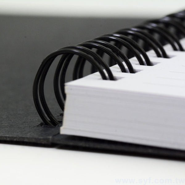 極簡時尚環裝筆記本-左翻式線圈記事本-可訂製內頁及客製化加印LOGO