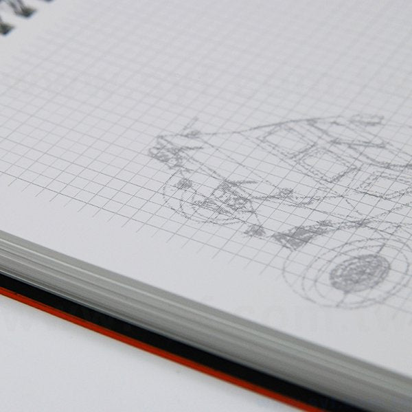 時尚典雅壓紋環裝工商日誌-左翻直式線圈記事本-可訂製內頁及客製化加印LOGO