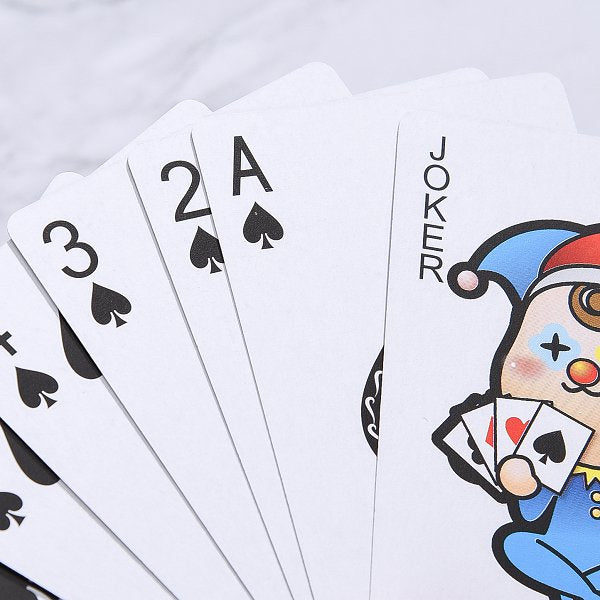 廣告撲克牌PP塑膠盒撲克牌-彩色印刷-可少量客製化撲克牌