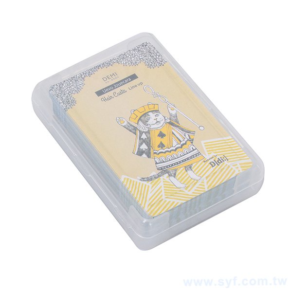 寫真撲克牌PP塑膠盒客製化撲克牌-彩色印刷-少量製作創意撲克牌