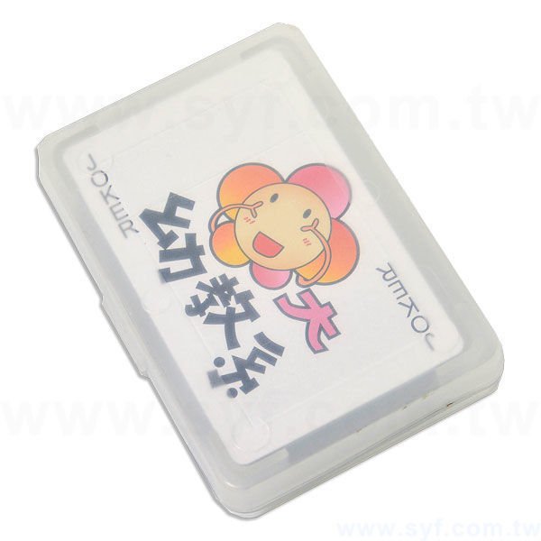 寫真撲克牌PP塑膠盒客製化撲克牌-彩色印刷-少量製作創意撲克牌