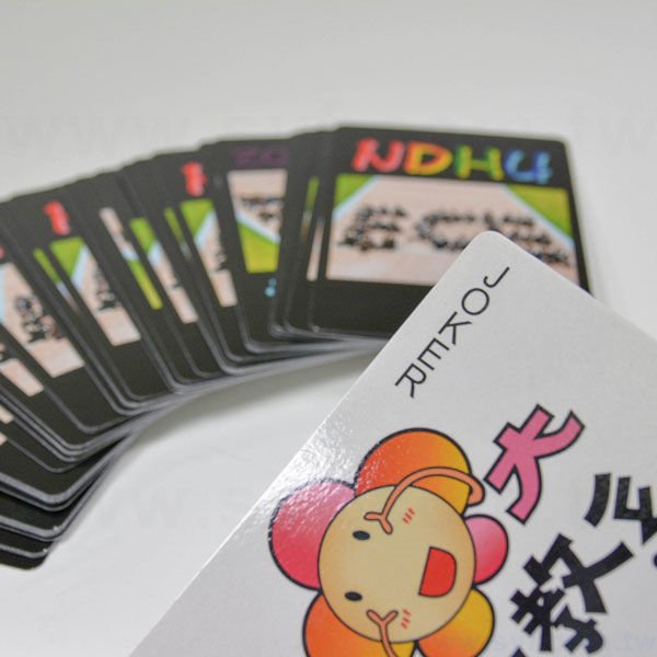 寫真撲克牌PP塑膠盒客製化撲克牌-彩色印刷-少量製作創意撲克牌