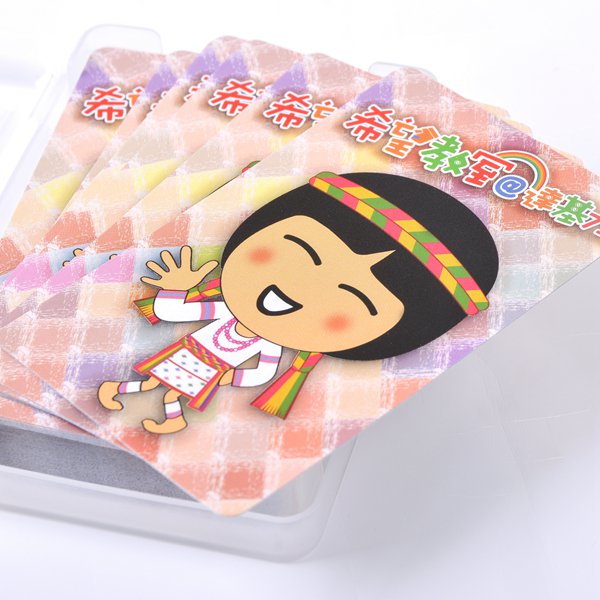 寫真撲克牌PP塑膠盒客製化撲克牌-彩色印刷-少量製作創意撲克牌