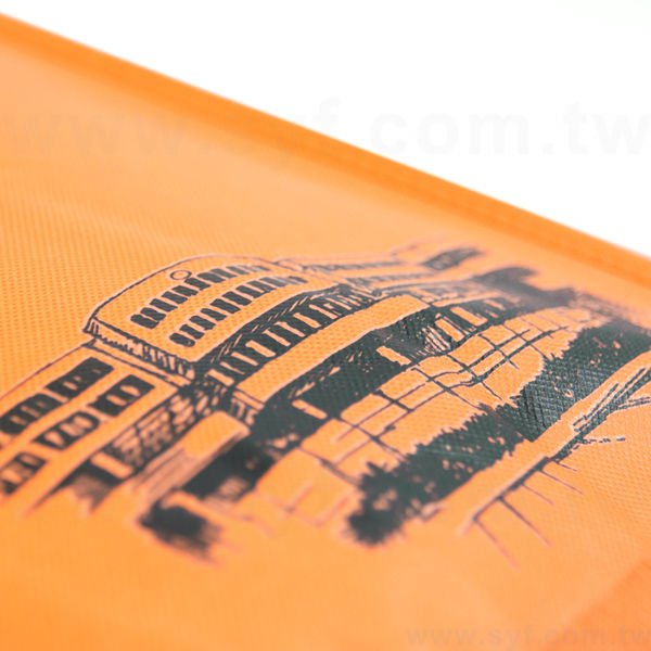 不織布包裝袋-單面雙色熱轉印-多款不織布顏色批發推薦-採購印刷製作環保手提包