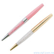 水晶禮品筆-金屬廣告筆-旋轉式原子筆-兩種款式可選-採購批發贈品筆