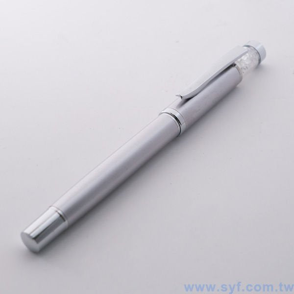水晶開蓋式禮品筆-金屬廣告原子筆-採購批發贈品筆