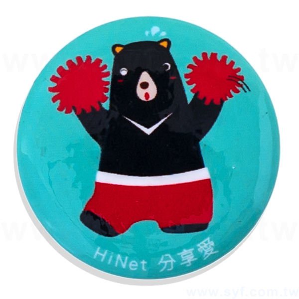 圓形胸章-32mm-客製化徽章