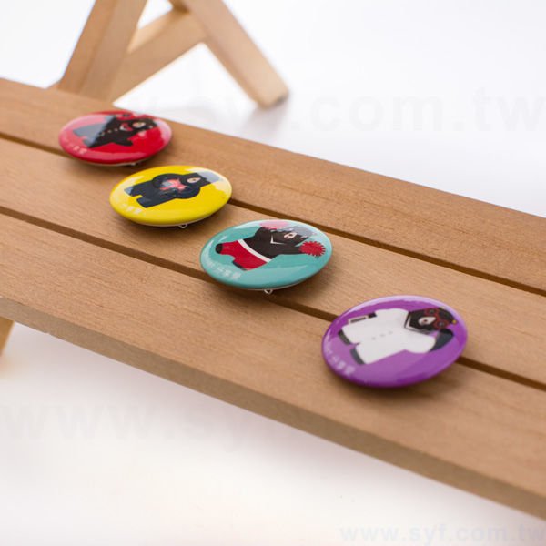 圓形胸章-32mm-客製化徽章