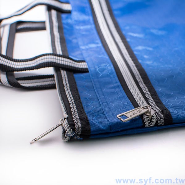 拉鍊袋-牛津布加厚手提公事包-網版印刷