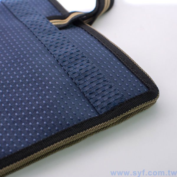 拉鍊袋-牛津布加厚手提公事包-網版印刷