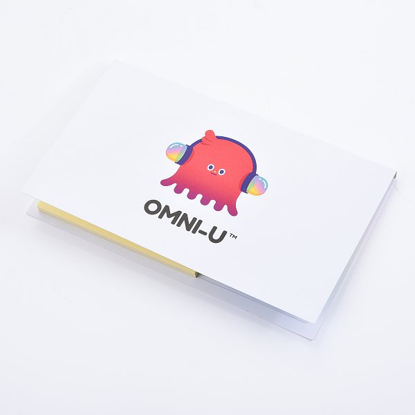 二合一五色標便利貼