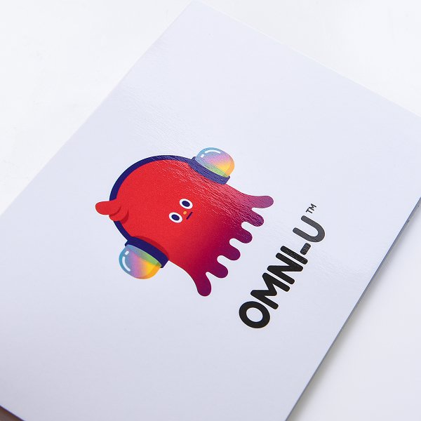 二合一五色標便利貼