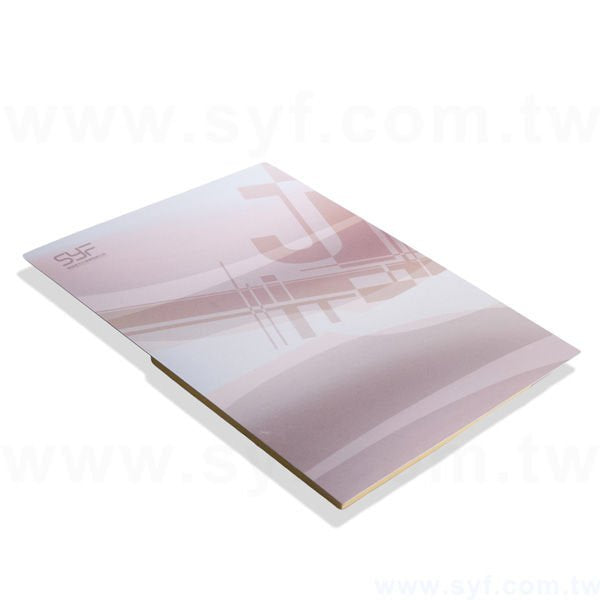 二合一五色標便利貼-局部上光便利貼-7.5x7.5內頁無印刷-memo-彩色背卡便利貼