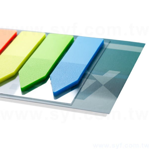 便利貼-PE箭頭五色標-背卡彩色印刷便利貼製作-memo-客製便利貼