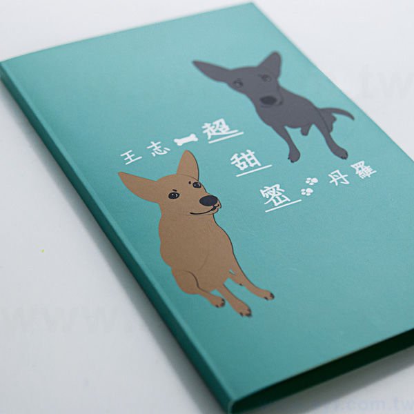 直式封卡便利貼-二合一N次貼可印刷-封面雙面彩色雙面上霧膜