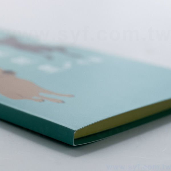 直式封卡便利貼-二合一N次貼可印刷-封面雙面彩色雙面上霧膜