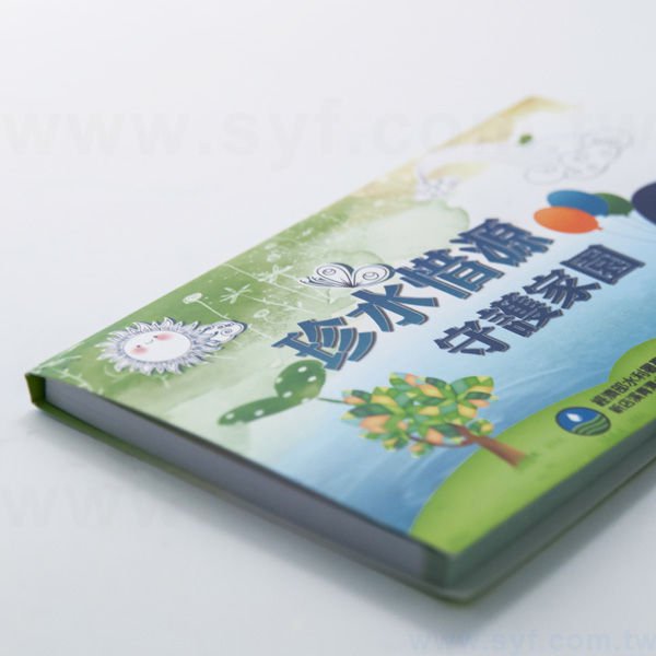 直式封卡便利貼-二合一N次貼可印刷-封面雙面彩色雙面上霧膜