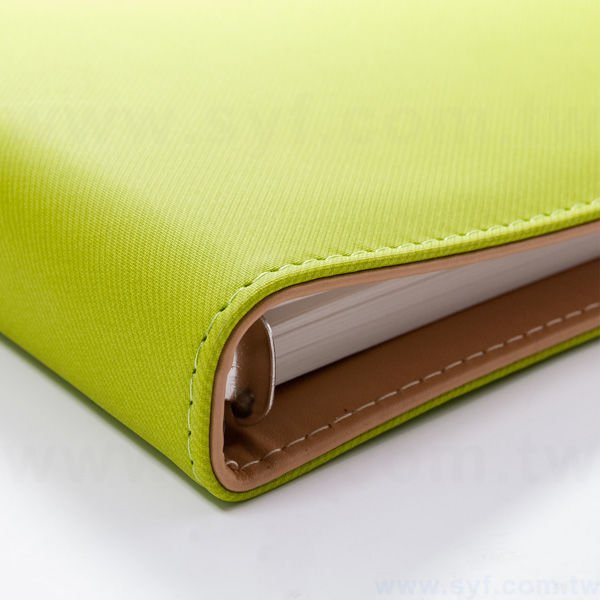 簡約典雅工商日誌-金屬磁扣式活頁萬用手冊-可訂製內頁及客製化加印LOGO