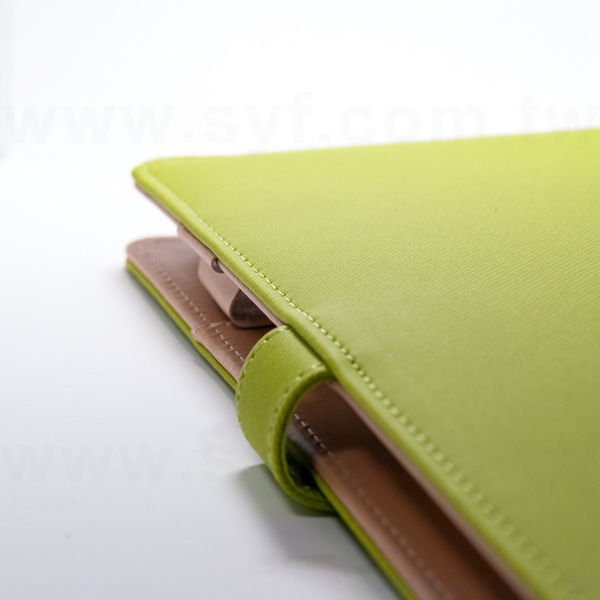 簡約典雅工商日誌-金屬磁扣式活頁萬用手冊-可訂製內頁及客製化加印LOGO