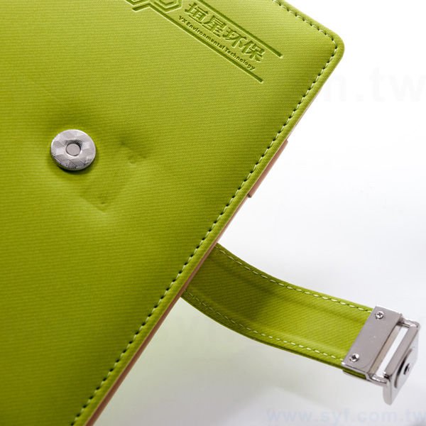 簡約典雅工商日誌-金屬磁扣式活頁萬用手冊-可訂製內頁及客製化加印LOGO