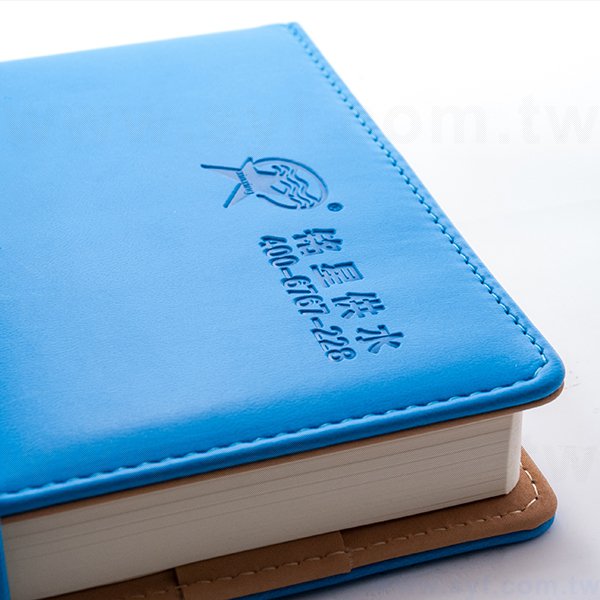 優雅簡約工商日誌-磁扣式活頁筆記本-可訂製內頁及客製化加印LOGO